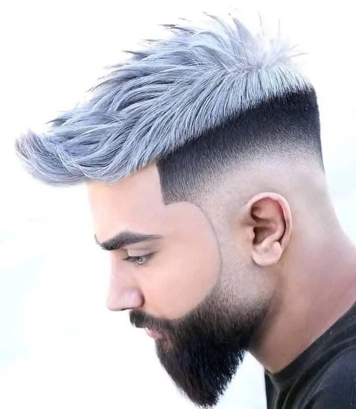 two side cutting hairstyle boy